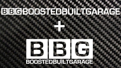 BBG DECAL COMBO - WINDSCREEN BANNER + SMALL DECAL